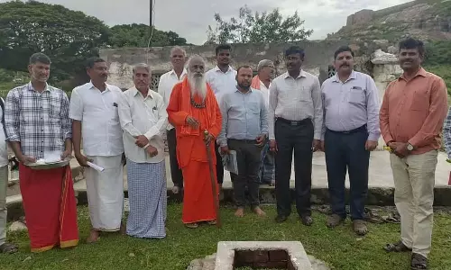 Karnataka : पुरातत्व विभाग के अधिकारियों ने किया उछांगीदुर्ग पहाड़ी का दौरा