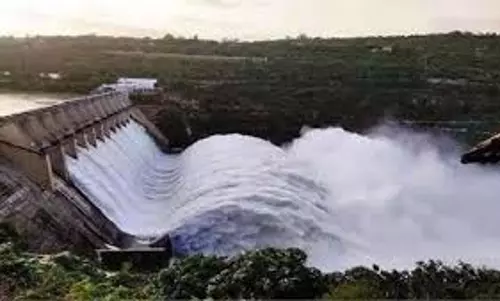 Punjab: पोंग बांध में जलस्तर बढ़ा, खोले गए फ्लड गेट Punjab: पोंग बांध में जलस्तर बढ़ा, खोले गए फ्लड गेट