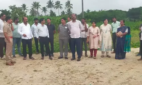 साधना सम्मेलन: विधायकों, जिला कलेक्टर द्वारा निरीक्षण साधना सम्मेलन: विधायकों, जिला कलेक्टर द्वारा निरीक्षण