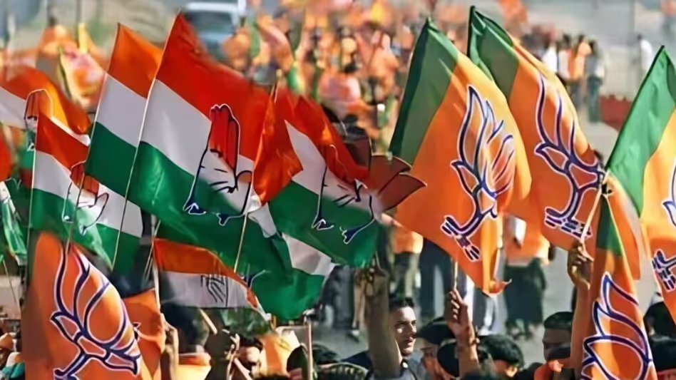 Assam  भाजपा और कांग्रेस ने स्थानीय लोगों के भूमि अधिकारों को लेकर एक-दूसरे पर आरोप-प्रत्यारोप लगाए