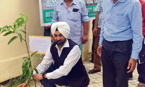 Gurdaspur में न्यायिक अधिकारियों ने पौधे रोपे Gurdaspur में न्यायिक अधिकारियों ने पौधे रोपे