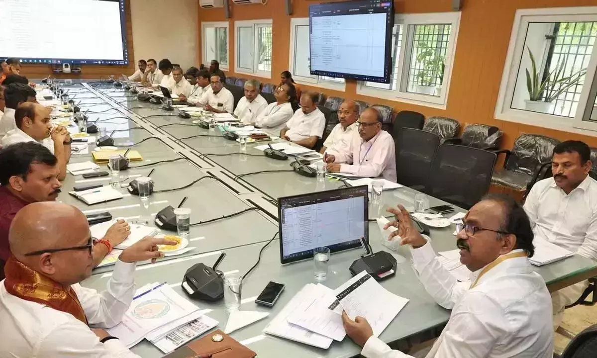 TTD EO ने चल रहे निर्माण कार्यों को समय पर पूरा करने का निर्देश दिया TTD EO ने चल रहे निर्माण कार्यों को समय पर पूरा करने का निर्देश दिया