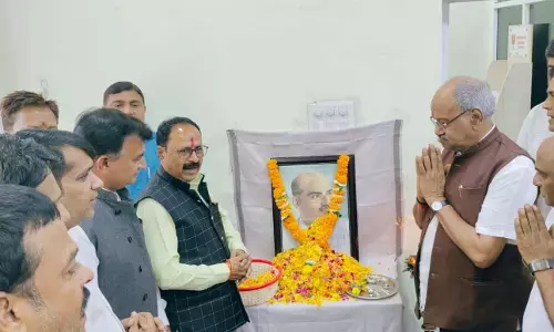 धारा 370 की समाप्ति से डॉ मुखर्जी का सपना साकार: बृजमोहन अग्रवाल धारा 370 की समाप्ति से डॉ मुखर्जी का सपना साकार: बृजमोहन अग्रवाल