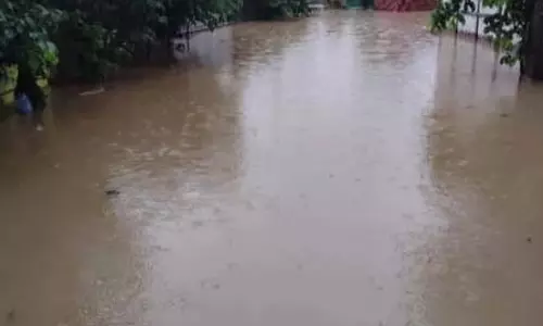 लगातार बारिश से Nagaland के कोहिमा और दीमापुर शहरों में भूस्खलन और बाढ़ आई