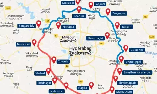 कांग्रेस सरकार द्वारा क्षेत्रीय Ring Road के संरेखण को गुप्त रखने से किसान तनाव में