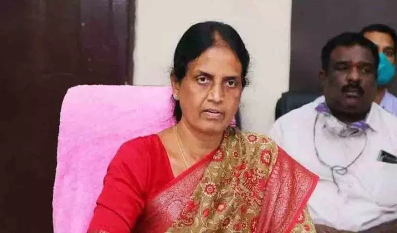 बीआरएस, नमस्ते तेलंगाना के प्रयासों के कारण किसानों को भूखंड मिले: Sabitha Indra Reddy बीआरएस, नमस्ते तेलंगाना के प्रयासों के कारण किसानों को भूखंड मिले: Sabitha Indra Reddy