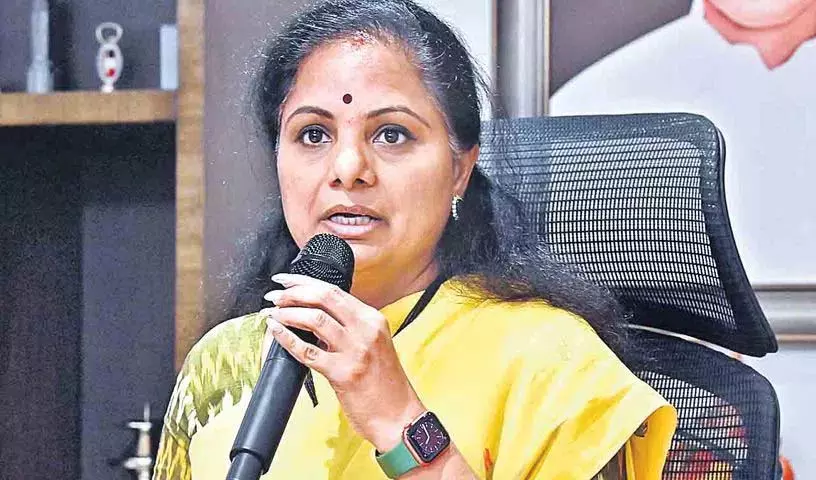ज्वैलर्स का उत्पीड़न बंद होना चाहिए: MLC Kavitha ज्वैलर्स का उत्पीड़न बंद होना चाहिए: MLC Kavitha