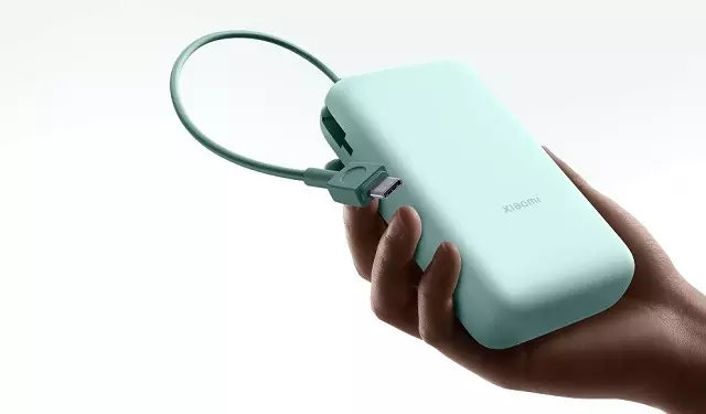 Xiaomi ने लॉन्च किया 20,000mAh बिल्ट-इन केबल वाला कॉम्पैक्ट पावर बैंक, कीमत ₹1,799 से शुरू Xiaomi ने लॉन्च किया 20,000mAh बिल्ट-इन केबल वाला कॉम्पैक्ट पावर बैंक, कीमत ₹1,799 से शुरू