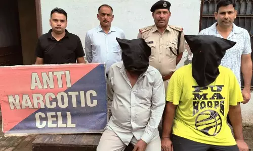 Haryana: 25 किलो गांजा पत्ती बरामद होने के मामले में 4 लोग गिरफ्तार