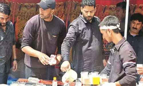 भाजपा ने बलहामा में अज़ादारों को चिकित्सा राहत पहुंचाई