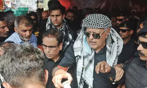 Srinagar बुराई के खिलाफ मुसलमानों को एकजुट होना चाहिए: फारूक अब्दुल्ला
