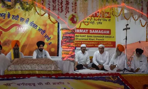 25वां महान गुरमत समागम पुंछ में संपन्न हुआ