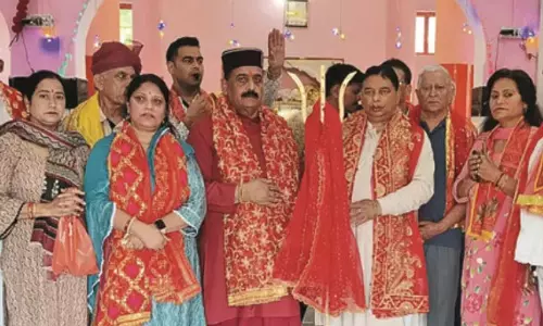 श्री माता चामुंडा देवी की 23वीं छड़ी मुबारक यात्रा रवाना