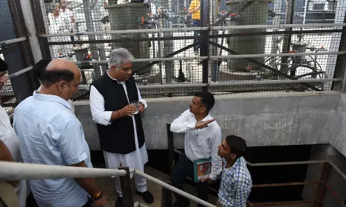 Jaipur: भिवाड़ी में जलभराव की समस्या पर भूपेंद्र यादव गंभीर, जल्द समाधान का भरोसा Jaipur: भिवाड़ी में जलभराव की समस्या पर भूपेंद्र यादव गंभीर, जल्द समाधान का भरोसा