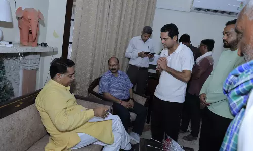Ajmer सर्किट हाउस में जल संसाधन मंत्री ने अभाव-अभियोग सुने