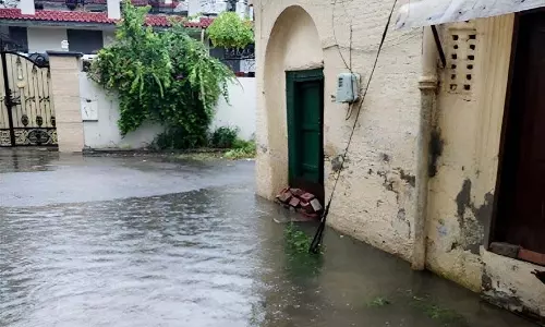 महंगी जल निकासी योजना के बावजूद Hoshiarpur में बारिश से जलमग्न