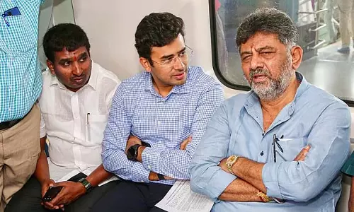 नम्मा मेट्रो टिकट की कीमत में बढ़ोतरी: सांसद तेजस्वी सूर्या ने BMRCL के खिलाफ कानूनी लड़ाई शुरू की नम्मा मेट्रो टिकट की कीमत में बढ़ोतरी: सांसद तेजस्वी सूर्या ने BMRCL के खिलाफ कानूनी लड़ाई शुरू की