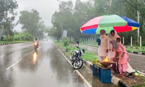 मौसम विभाग के भारी बारिश के पूर्वानुमान के विपरीत Chandigarh में हल्की बारिश हुई