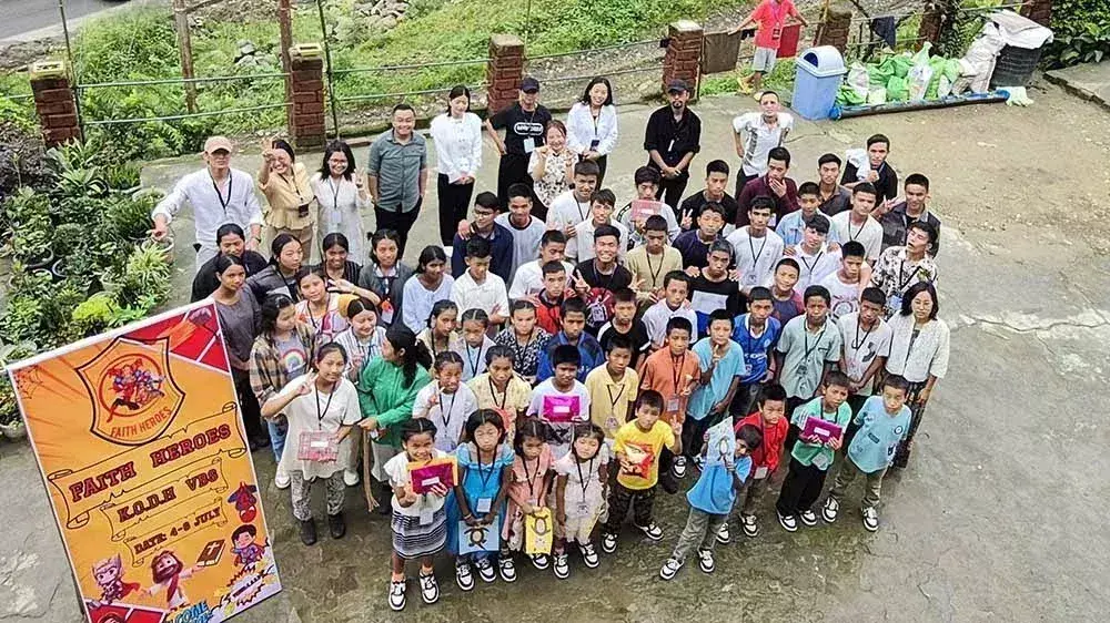 Kohima अनाथालय निराश्रित गृह में वीबीएस का आयोजन