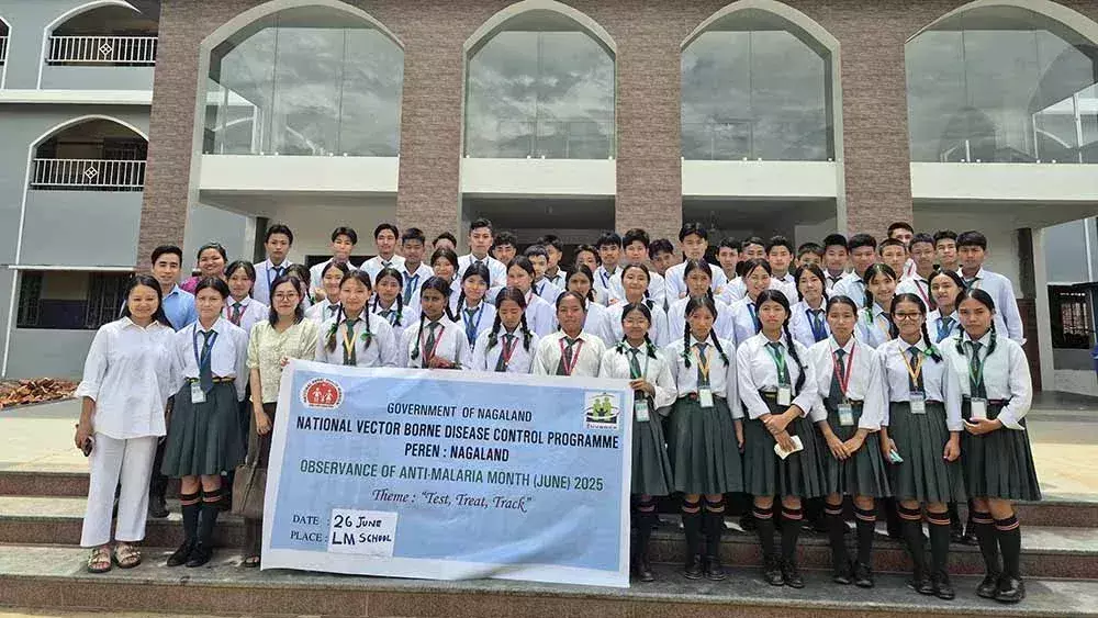 Nagaland : पेरेन जिले में मलेरिया विरोधी माह मनाया गया Nagaland : पेरेन जिले में मलेरिया विरोधी माह मनाया गया