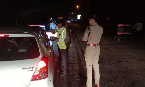 DCP ने किया औचक रात्रि निरीक्षण, शराब पीकर वाहन चलाने पर 45 चालान काटे