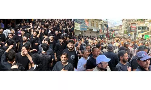 Jammu-Kargil में धार्मिक श्रद्धा के साथ आशूरा जुलूस निकाला गया Jammu-Kargil में धार्मिक श्रद्धा के साथ आशूरा जुलूस निकाला गया