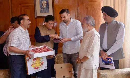 केंद्रीय मंत्री ने Srinagar के सेब व्यापारियों की मांगों को पूरा करने का संकल्प लिया