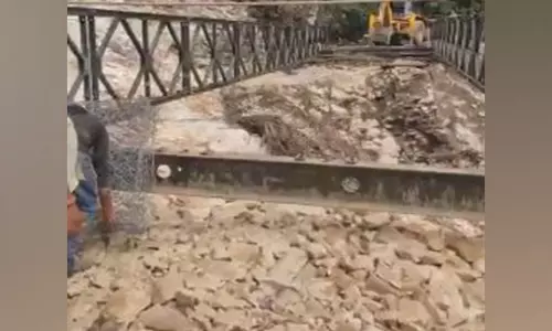 उत्तराखंड के Uttarkashi में भारी बारिश के बाद पुल बह गया, यमुनोत्री मार्ग बाधित हो गया