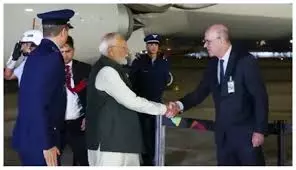 पीएम मोदी ब्रासीलिया के होटल पहुंचे, हुआ भव्य स्वागत पीएम मोदी ब्रासीलिया के होटल पहुंचे, हुआ भव्य स्वागत