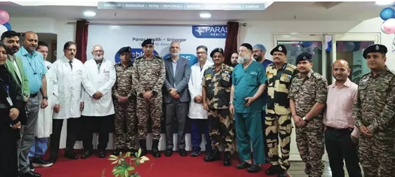 पारस हेल्थ श्रीनगर ने CAPF पैनल में शामिल होकर अर्धसैनिक बलों के लिए कैशलेस सेवाएं शुरू कीं पारस हेल्थ श्रीनगर ने CAPF पैनल में शामिल होकर अर्धसैनिक बलों के लिए कैशलेस सेवाएं शुरू कीं
