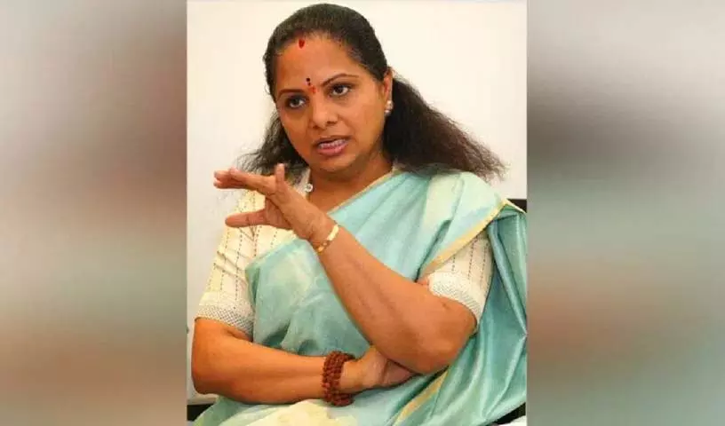 Kavitha: तेलंगाना में कांग्रेस की जाति जनगणना त्रुटिपूर्ण, 17 जुलाई को रेल रोको की चेतावनी दी Kavitha: तेलंगाना में कांग्रेस की जाति जनगणना त्रुटिपूर्ण, 17 जुलाई को रेल रोको की चेतावनी दी