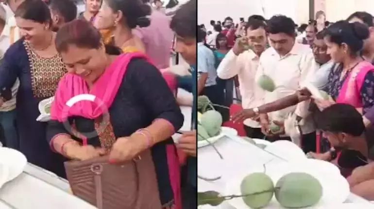 Lucknow का आम महोत्सव मुफ्त में भोजन की होड़ में समाप्त Lucknow का आम महोत्सव मुफ्त में भोजन की होड़ में समाप्त