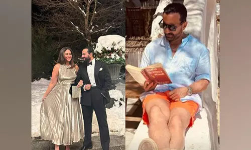 Kareena Kapoor ने अपने बहुत व्यस्त आदमी सैफ अली खान की झलक साझा की