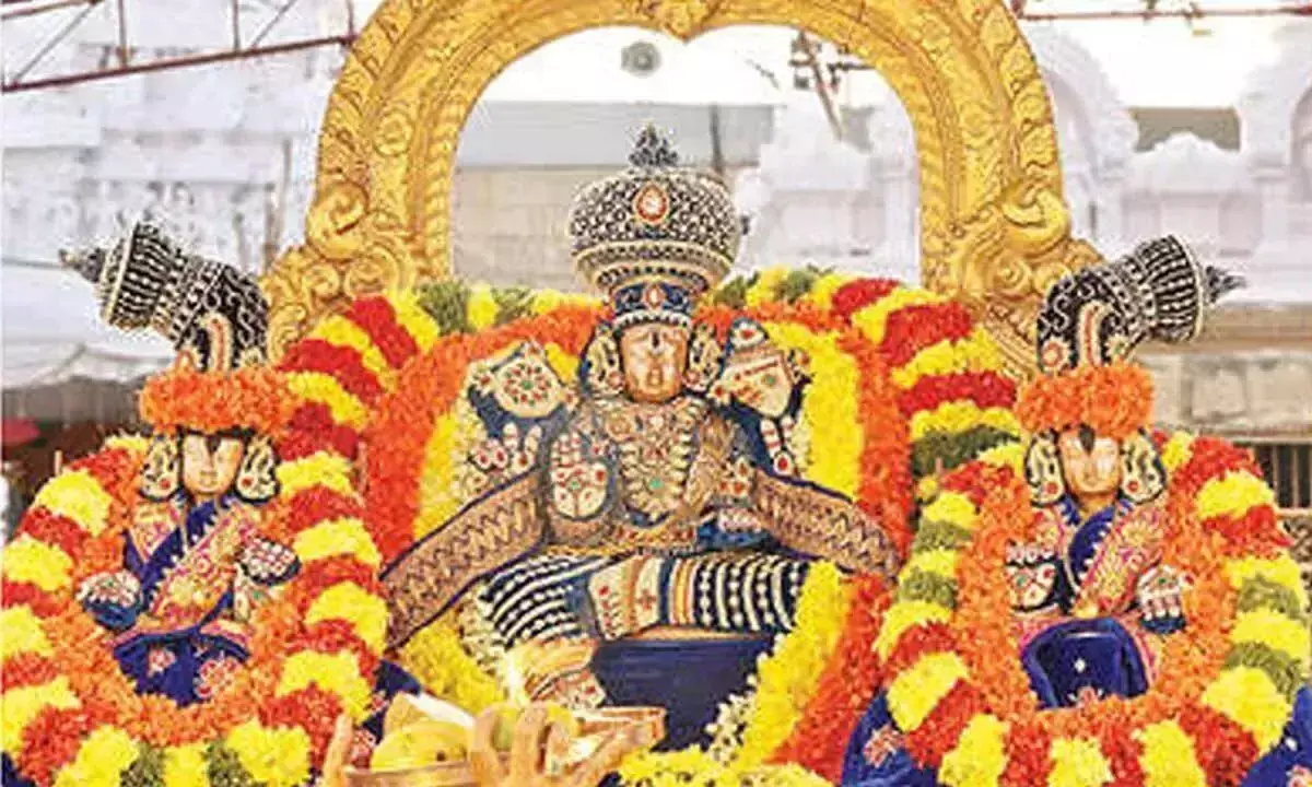 Andhra: श्री गोविंदराज स्वामी मंदिर में कवच प्रतिष्ठा