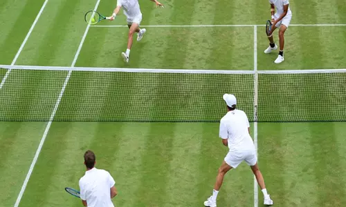 Wimbledon 2025 में पुरुष युगल मुकाबले में हार के बाद भांबरी-गैलोवे बाहर