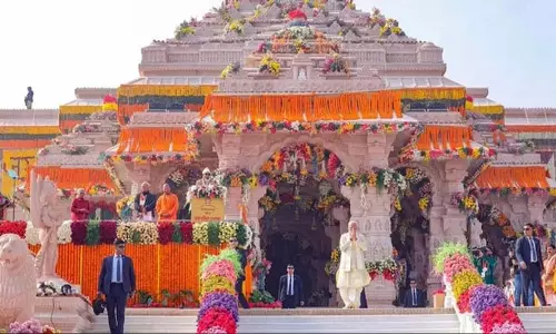 राम मंदिर में ध्वजारोहण नवंबर में होने की संभावना राम मंदिर में ध्वजारोहण नवंबर में होने की संभावना