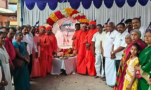 Karnataka : स्वामीजी ने मठ के विकास के लिए कड़ी मेहनत की