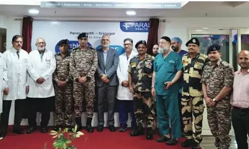 पारस हेल्थ श्रीनगर ने CAPF पैनल में शामिल होकर अर्धसैनिक बलों के लिए कैशलेस सेवाएं शुरू कीं पारस हेल्थ श्रीनगर ने CAPF पैनल में शामिल होकर अर्धसैनिक बलों के लिए कैशलेस सेवाएं शुरू कीं
