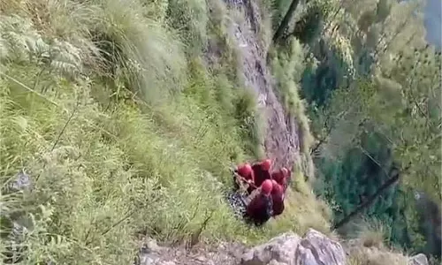 Uttarakhand  : भयानक हादसा गहरी खाई में गिरने से महिला की दर्दनाक मौत