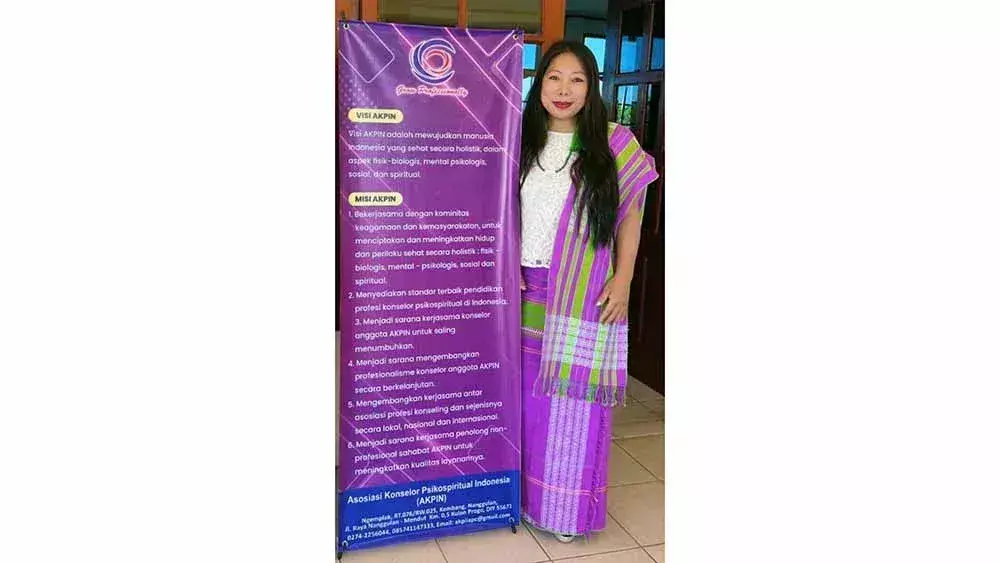 Nagaland के काउंसलर ने इंडोनेशिया सम्मेलन में यौन हिंसा पर बात की