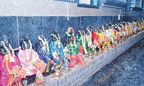 Andhra : काकीनाडा जिले में 63 नयनारों की मूर्तियों की स्थापना