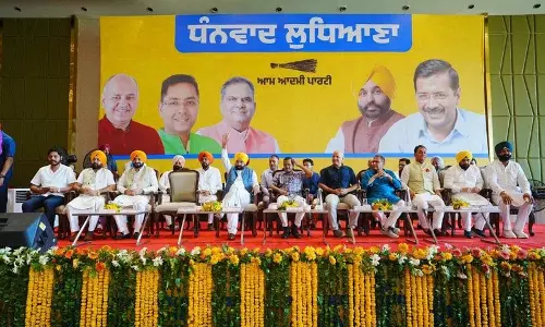 Kejriwal, सीएम ने ‘धनवाद सभा’ में विपक्ष पर निशाना साधा, पार्टी नेताओं, कार्यकर्ताओं को धन्यवाद दिया