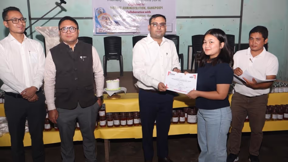 Manipur के कांगपोकपी कौशल अभियान ने 160 से अधिक व्यवसायों में प्रशिक्षण दिया