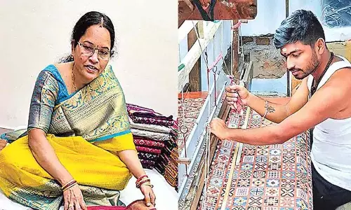 राज्य के दो लोगों को केंद्रीय हथकरघा एवं वस्त्र विभाग से पुरस्कार प्राप्त राज्य के दो लोगों को केंद्रीय हथकरघा एवं वस्त्र विभाग से पुरस्कार प्राप्त