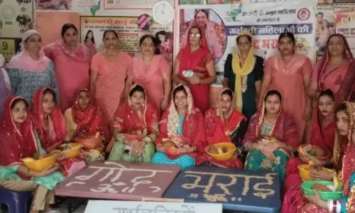 Bhiwani: ढाणी गुजरान आंगनबाड़ी में अंगी तथा मातृशक्ति का उत्सव Bhiwani: ढाणी गुजरान आंगनबाड़ी में अंगी तथा मातृशक्ति का उत्सव