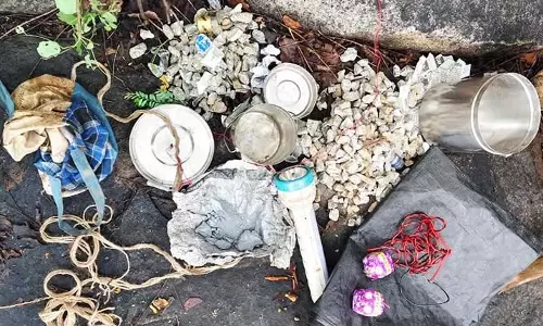 Nuapada : माओवादी शिविर से भारी मात्रा में विस्फोटक जब्त