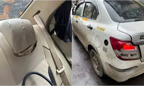 प्रीमियर उबर में गंदगी की हद, तस्वीरें वायरल होते ही लोगों में गुस्सा प्रीमियर उबर में गंदगी की हद, तस्वीरें वायरल होते ही लोगों में गुस्सा