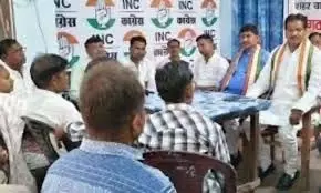 कांग्रेस ने जमीनी स्तर पर पार्टी को मजबूत करने के लिए जिला स्तरीय शिविर आयोजित किए कांग्रेस ने जमीनी स्तर पर पार्टी को मजबूत करने के लिए जिला स्तरीय शिविर आयोजित किए