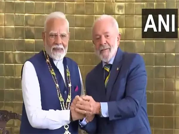 प्रधानमंत्री मोदी को Brazil का सर्वोच्च नागरिक सम्मान मिला प्रधानमंत्री मोदी को Brazil का सर्वोच्च नागरिक सम्मान मिला
