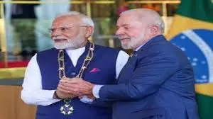 प्रधानमंत्री मोदी को ब्राजील का सर्वोच्च नागरिक सम्मान मिला प्रधानमंत्री मोदी को ब्राजील का सर्वोच्च नागरिक सम्मान मिला